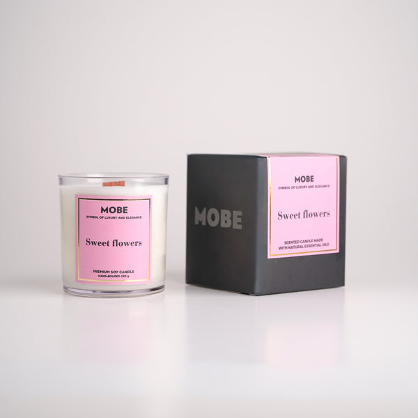 SWEET FLOWERS  -   POT  À   BOUGIE